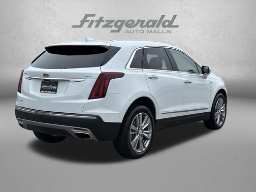Crystal White Tricoat 2023 Cadillac XT5 Premium Luxury