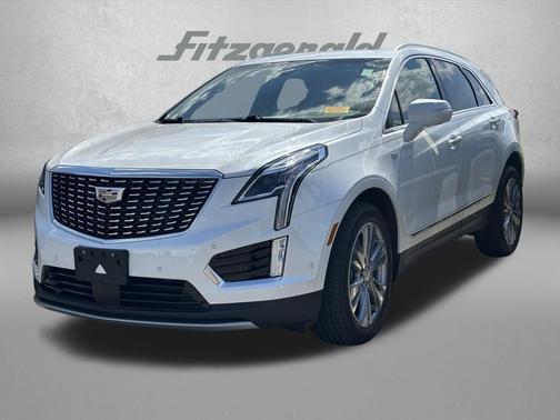 Crystal White Tricoat 2023 Cadillac XT5 Premium Luxury