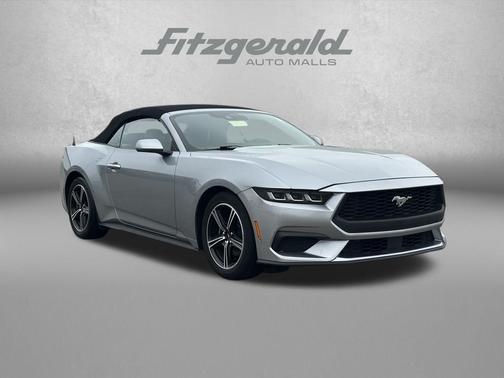 Iconic Silver Metallic 2024 Ford Mustang EcoBoost Premium