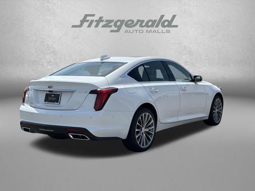 Summit White 2026 Cadillac CT5 Premium Luxury