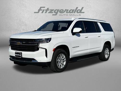 Summit White 2024 Chevrolet Suburban LT