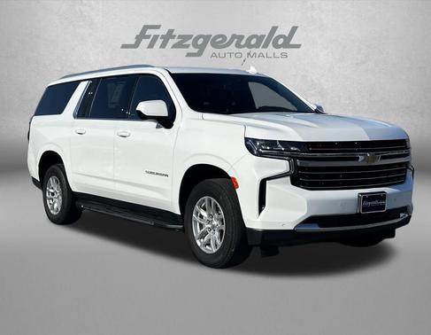 Summit White 2024 Chevrolet Suburban LT