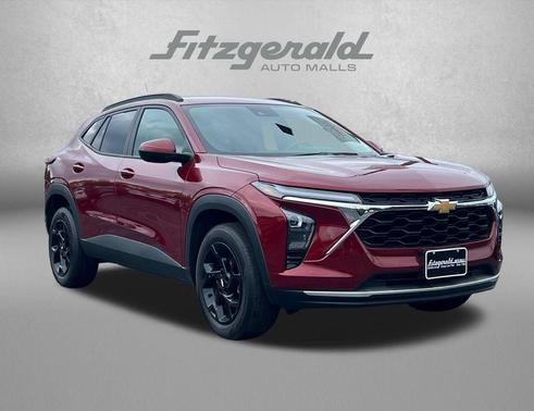 Crimson Metallic 2025 Chevrolet Trax LT