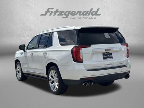 White Frost Tricoat 2021 GMC Yukon Denali