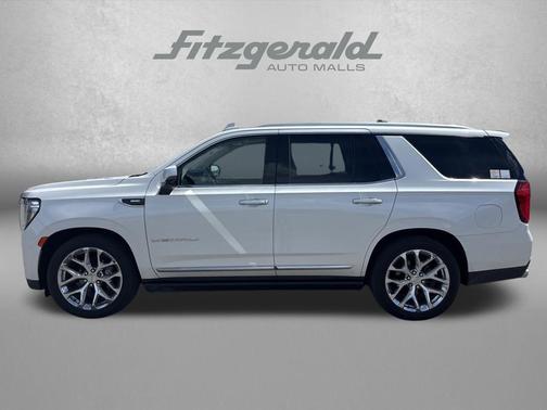 White Frost Tricoat 2021 GMC Yukon Denali