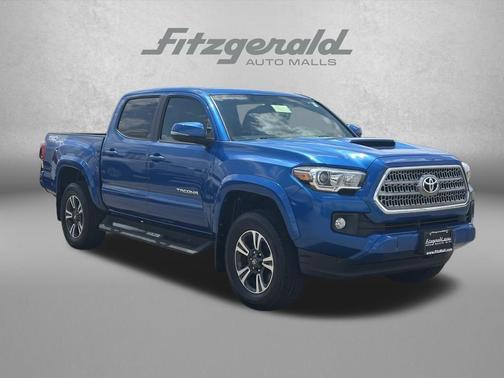 Blazing Blue Pearl 2017 Toyota Tacoma TRD Sport