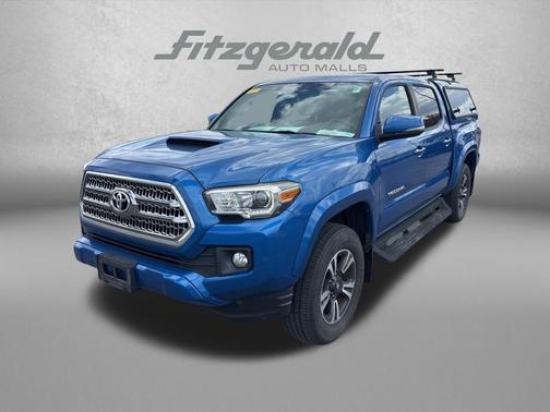 Blazing Blue Pearl 2017 Toyota Tacoma TRD Sport