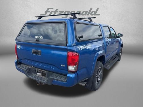 Blazing Blue Pearl 2017 Toyota Tacoma TRD Sport