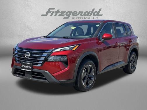 Scarlet Ember Tintcoat 2025 Nissan Rogue SV