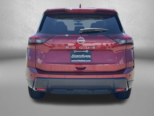 Scarlet Ember Tintcoat 2025 Nissan Rogue SV