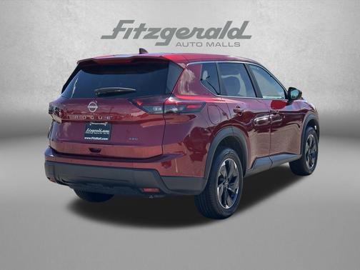 Scarlet Ember Tintcoat 2025 Nissan Rogue SV
