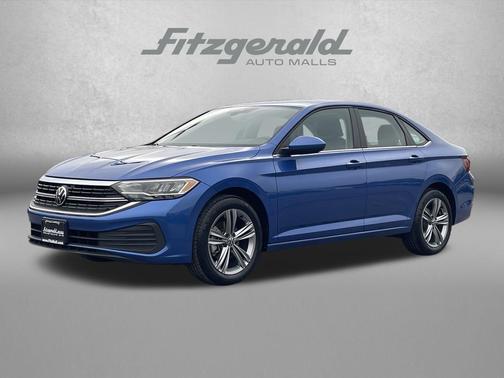 Rising Blue Metallic 2024 Volkswagen Jetta 1.5T SE