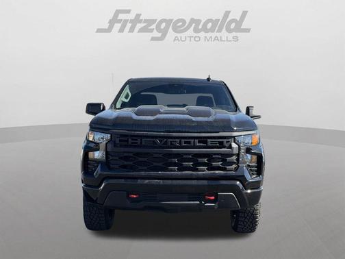 Black 2026 Chevrolet Silverado 1500 Custom Trail Boss