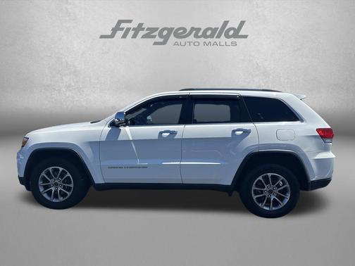 Bright White Clearcoat 2015 Jeep Grand Cherokee Limited