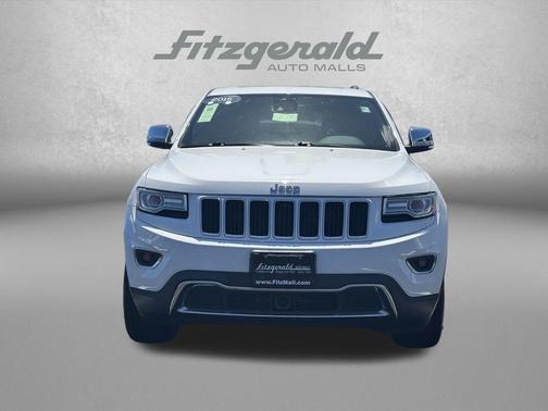 Bright White Clearcoat 2015 Jeep Grand Cherokee Limited