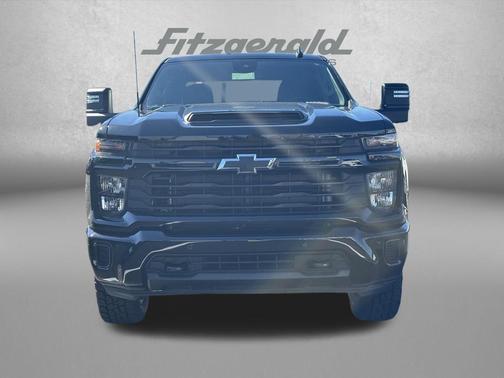 Black 2025 Chevrolet Silverado 2500 Custom