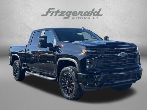 Black 2025 Chevrolet Silverado 2500 Custom
