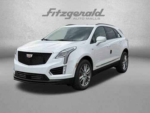 Crystal White Tricoat 2026 Cadillac XT5 Sport