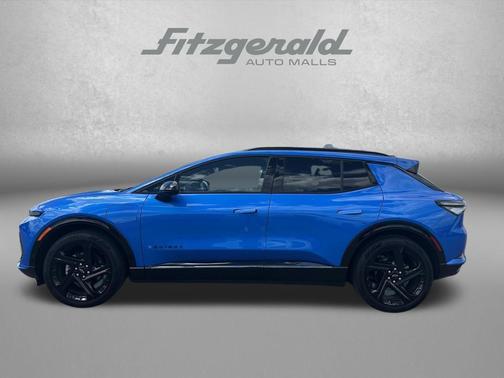 Riptide Blue Metallic 2025 Chevrolet Equinox EV RS