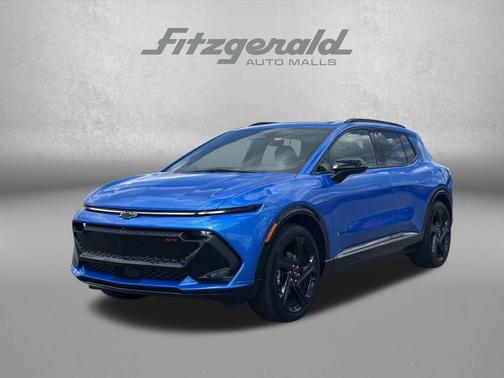 Riptide Blue Metallic 2025 Chevrolet Equinox EV RS