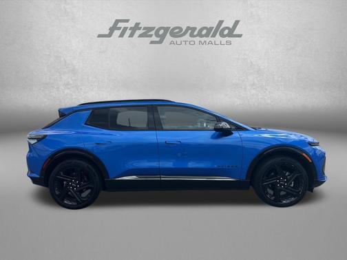 Riptide Blue Metallic 2025 Chevrolet Equinox EV RS