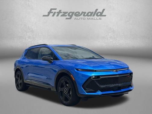 Riptide Blue Metallic 2025 Chevrolet Equinox EV RS