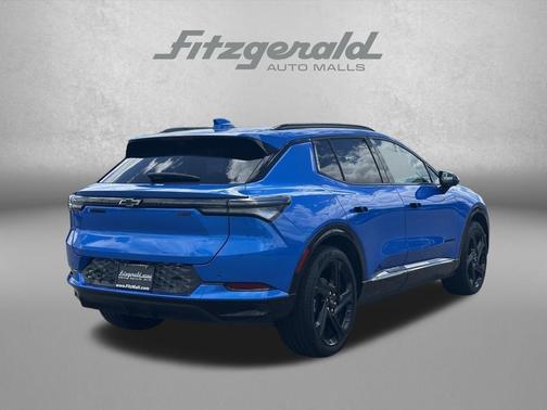 Riptide Blue Metallic 2025 Chevrolet Equinox EV RS