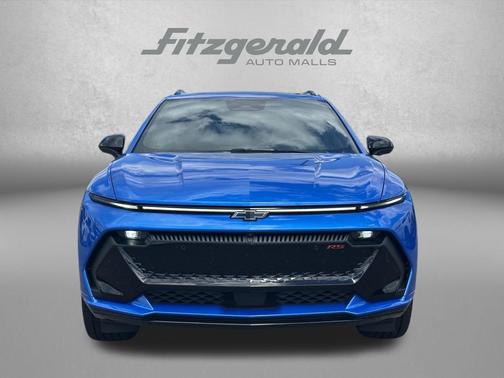 Riptide Blue Metallic 2025 Chevrolet Equinox EV RS