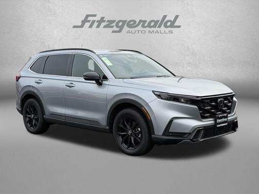 Lunar Silver Metallic 2024 Honda CR-V Hybrid Sport AWD