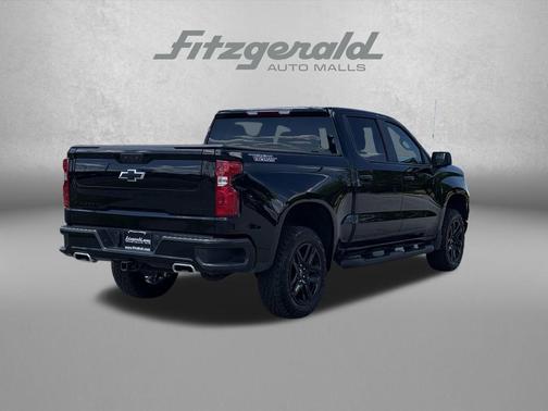 Black 2025 Chevrolet Silverado 1500 Custom Trail Boss