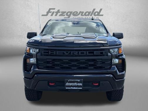 Black 2025 Chevrolet Silverado 1500 Custom Trail Boss