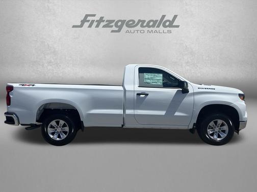 Summit White 2026 Chevrolet Silverado 1500 WT