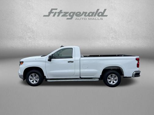 Summit White 2025 Chevrolet Silverado 1500 WT