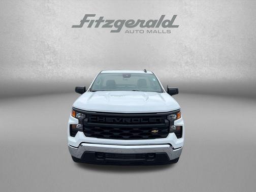 Summit White 2025 Chevrolet Silverado 1500 WT