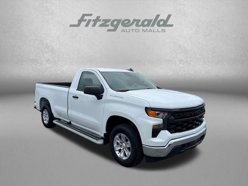 Summit White 2025 Chevrolet Silverado 1500 WT
