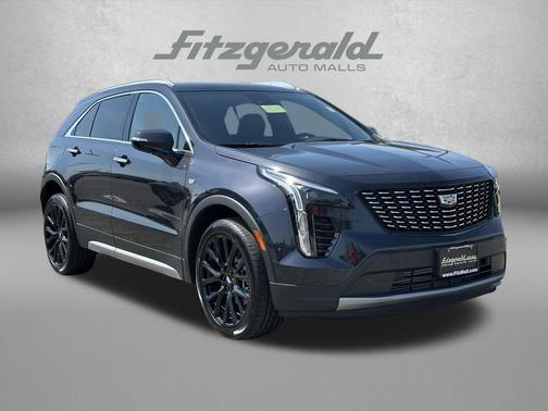 Galactic Gray Metallic 2023 Cadillac XT4 Premium Luxury