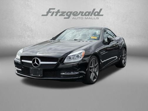 Black 2016 Mercedes-Benz SLK-Class SLK300 Roadster