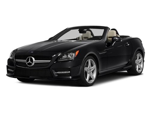 Black 2016 Mercedes-Benz SLK-Class SLK300 Roadster