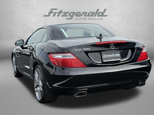 Black 2016 Mercedes-Benz SLK-Class SLK300 Roadster