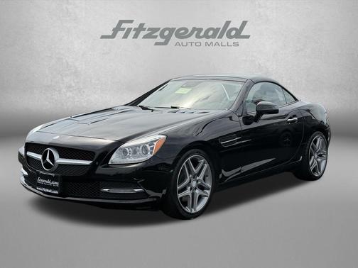 Black 2016 Mercedes-Benz SLK-Class SLK300 Roadster