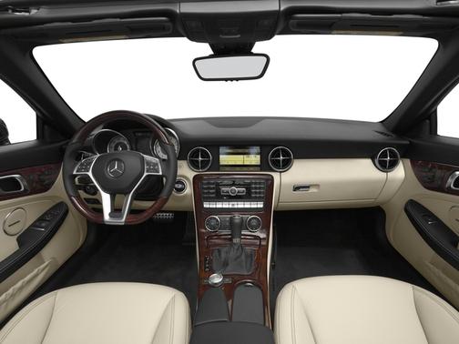 Black 2016 Mercedes-Benz SLK-Class SLK300 Roadster