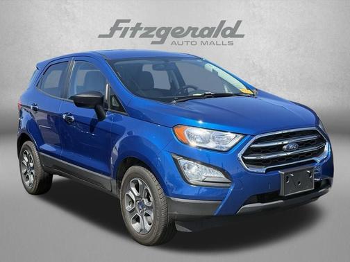Lightning Blue Metallic 2021 Ford EcoSport S