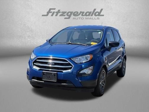 Lightning Blue Metallic 2021 Ford EcoSport S