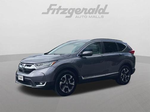 Gray 2018 Honda CR-V Touring