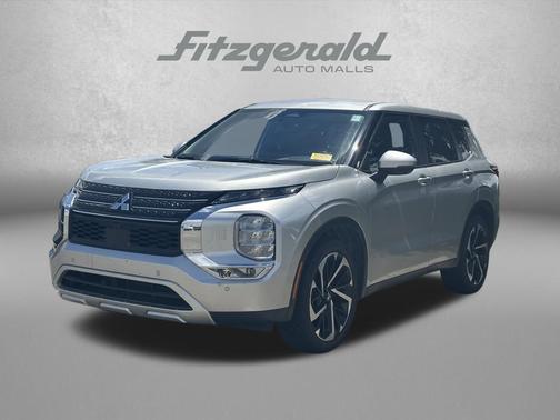 Alloy Silver Metallic/Black Roof 2024 Mitsubishi Outlander SE S-AWC