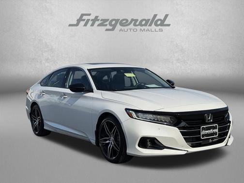 Platinum White Pearl 2022 Honda Accord Touring 2.0T