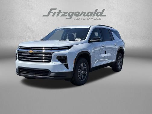 Summit White 2026 Chevrolet Traverse LT