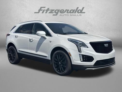 Crystal White Tricoat 2026 Cadillac XT5 Premium Luxury