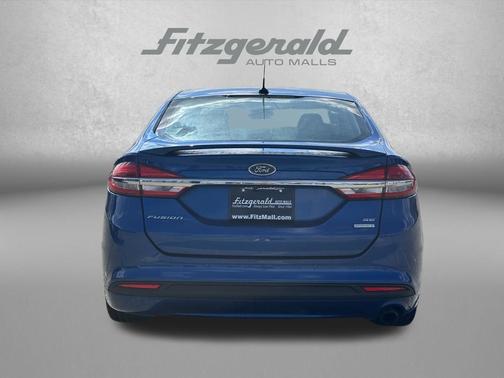 LIGHTNING BLUE 2018 Ford Fusion SE