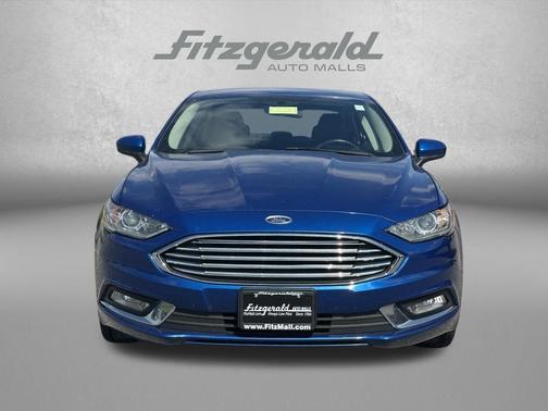 LIGHTNING BLUE 2018 Ford Fusion SE